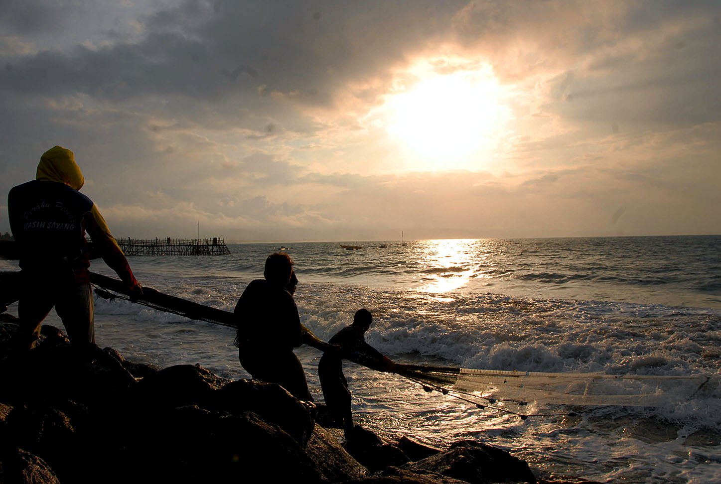  FOTO: Nelayan Jayanti sulit dapatkan ikan
