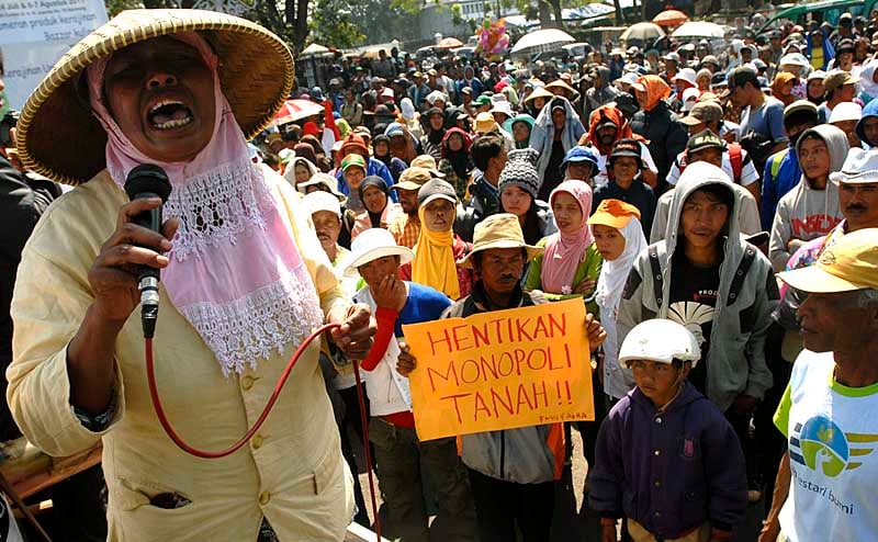  FOTO: Ratusan petani Pangalengan datangi Gedung Sate