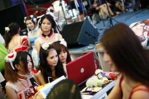  Tak ada lagi gadis seksi dalam pameran di China