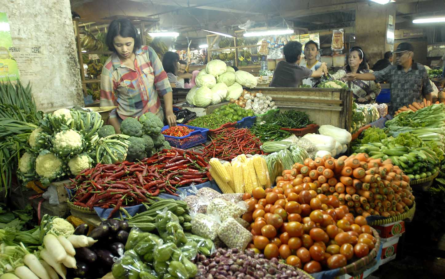  FOTO: Dalam sepekan harga komoditas stabil