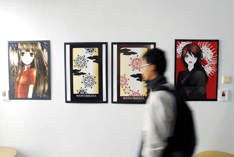  FOTO: Pameran lukisan “Greeting Tokyo Jepang” 