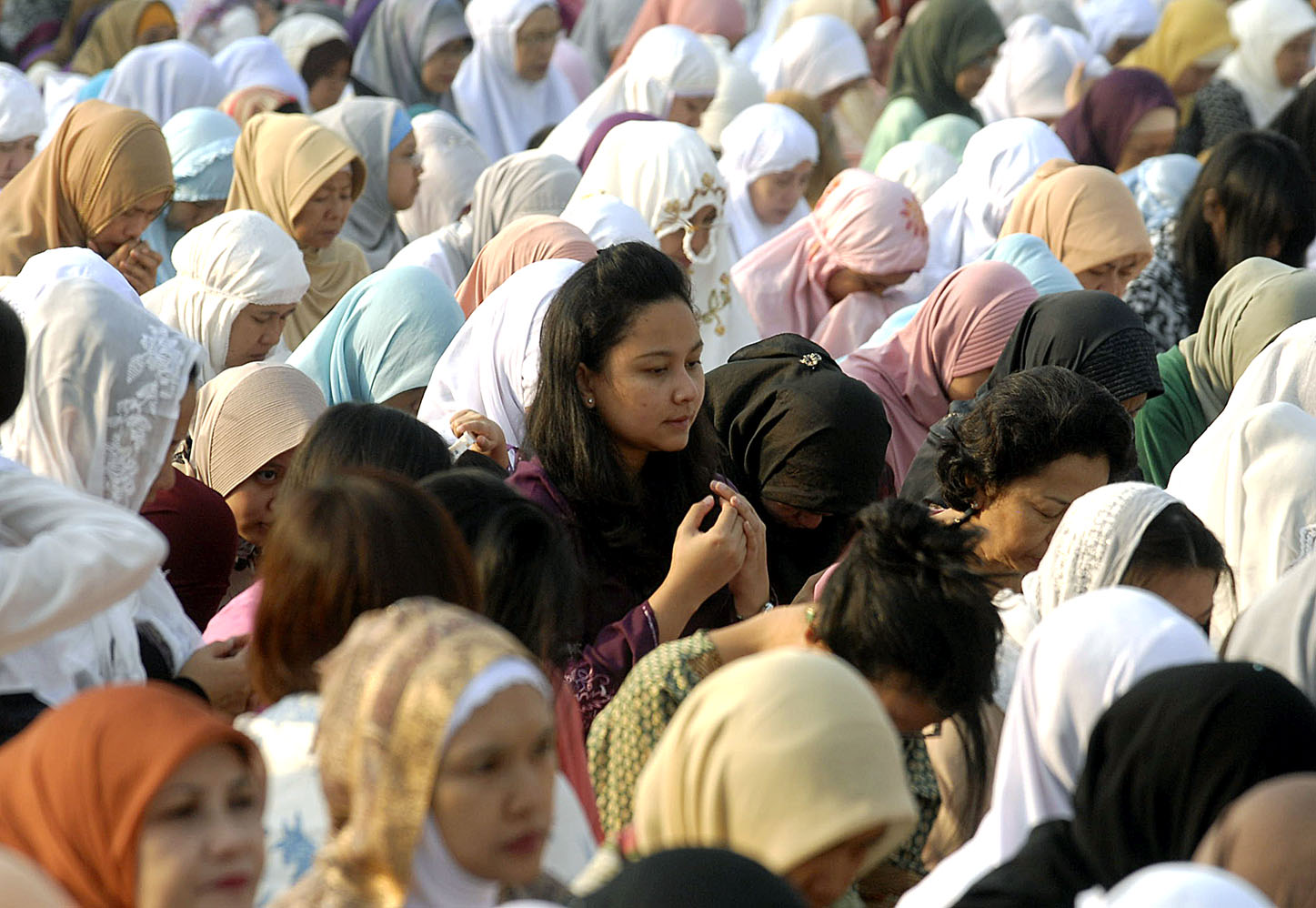  FOTO: Berharap tahun depan 1 Syawal serentak