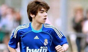  SEPAK BOLA: Zidane Junior berlatih bersama tim utama Madrid