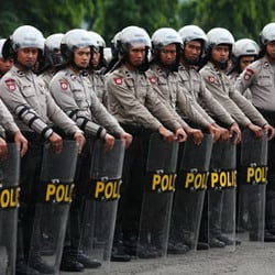  500 Polisi siaga di PN Bandung