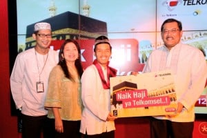  Fasilitasi haji, Telkomsel diskon 80% tarif telepon dari Arab Saudi