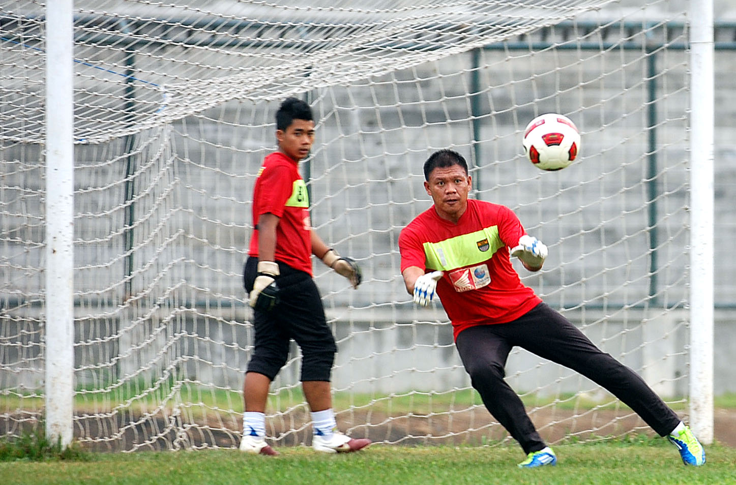  FOTO: Jendri Pitoy siap bersaing masuk tim inti