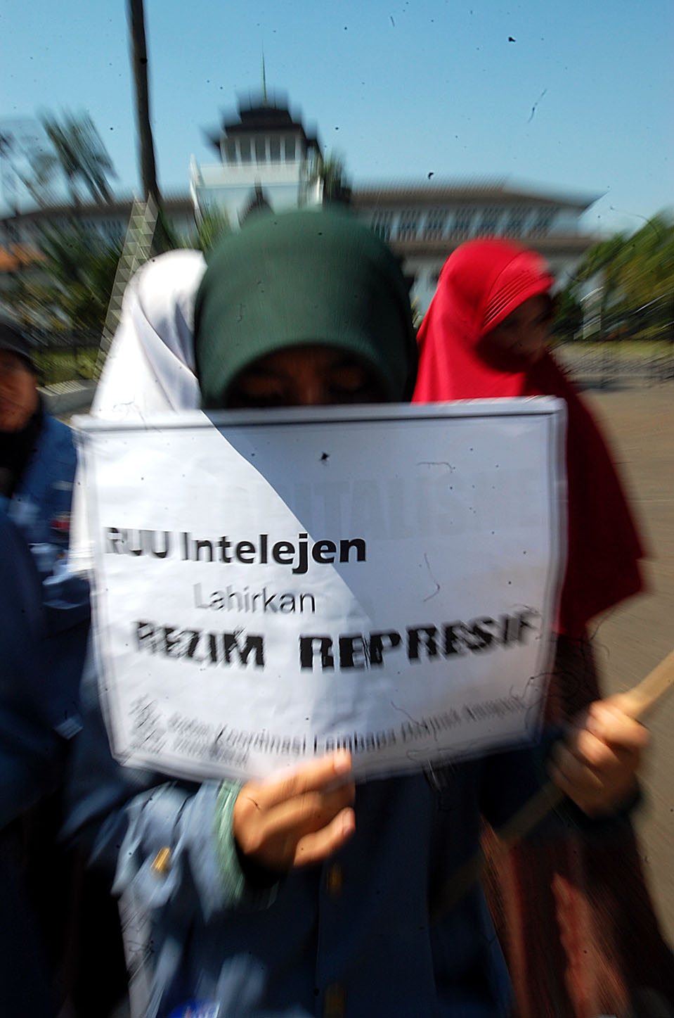  FOTO: Tolak pengesahan RUU Intelijen