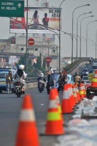  6 Tol dalam kota akan dibuat format jalan layang