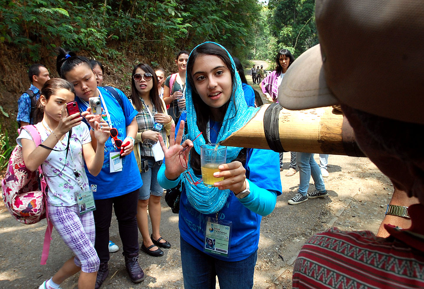  FOTO: Peserta Tunza Indonesia 2011 kunjungi wisata bersejarah Jabar