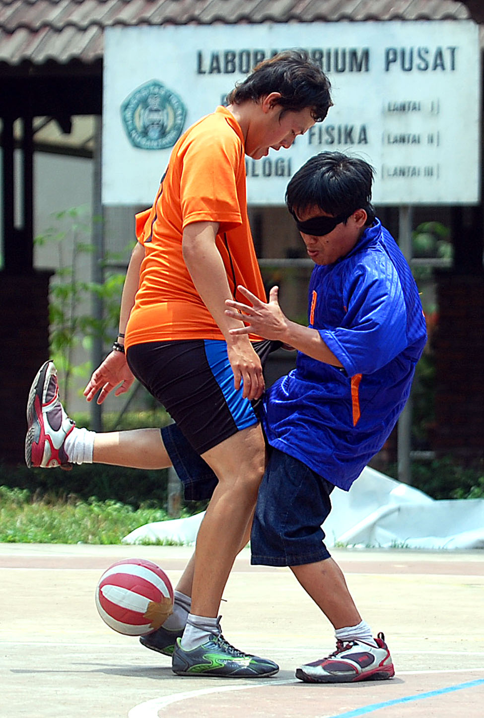  FOTO: Turnamen futsal tunanetra