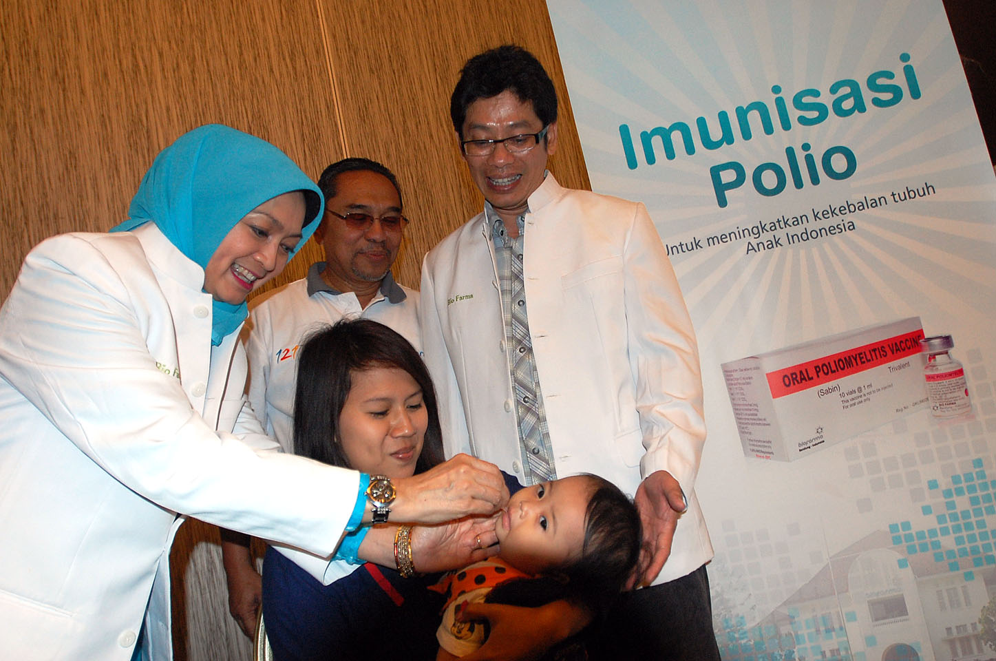  FOTO: PT Bio Farma sosialisasikan imunisasi