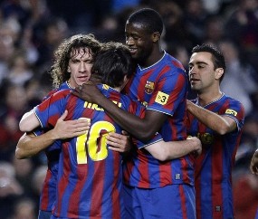  SEPAK BOLA: Barcelona tumbangkan Plzen di Liga Champions