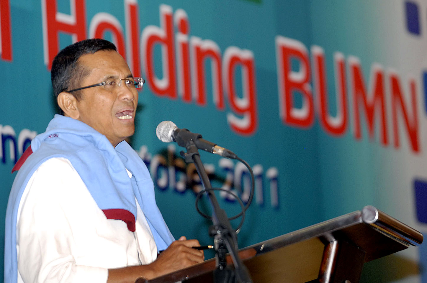  FOTO: Dahlan bicara holding BUMN