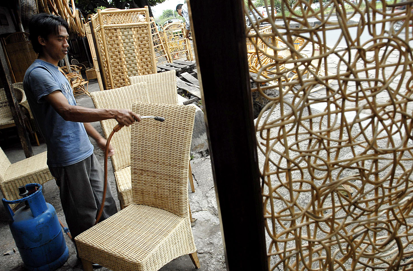  FOTO: Perajin rotan diminta tingkatkan inovasi produk