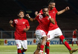  Imbang 1-1, pertandingan Indonesia-Malaysia dilanjutkan extra time