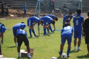  Waduh, jelang pertandingan pemain Persib malah cedera