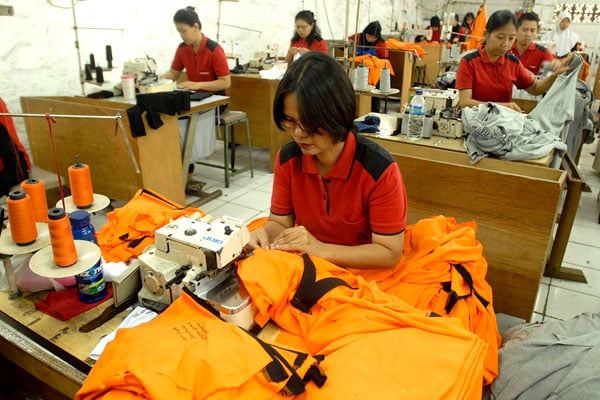  FOTO: Industri tekstil 2012 terancam lesu