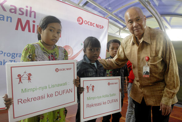  FOTO: Bank OCBC NISP peduli thalassaemia