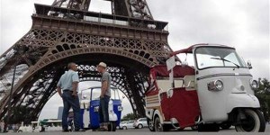  Paris juga punya 'bajaj'