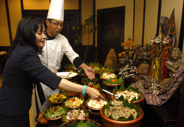  FOTO: Menu makanan Hotel Horison 2012