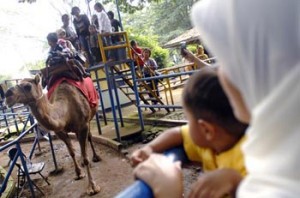  Tempat wisata di Bandung masih ramai pengunjung  