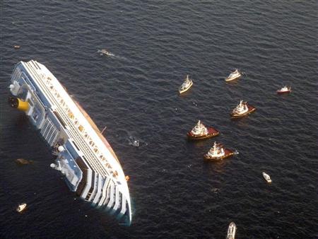  Costa Concordia karam, 296 warga Filipina diselamatkan