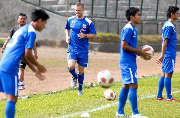  FOTO: Persib siap maksimalkan laga kandang melawan PSPS