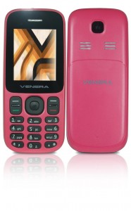  Venera Aktiv 107, ponsel candy bar mini yang warna-warni 