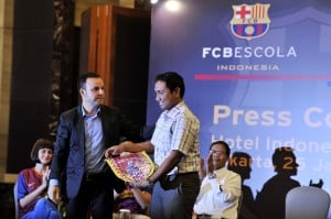  Barcelona buka sekolah bola di Sentul