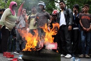  Polisi tak tolerir demo buruh anarkis