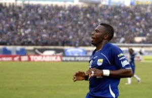  BOLAJABAR: Cetak dua gol, Moses merendah