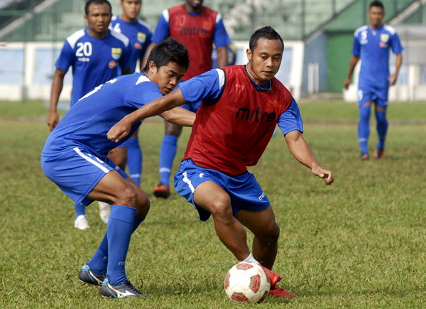  FOTO: Tur Papua diundur, persiapan Persib lebih matang