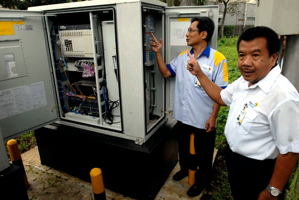  FOTO: Telkom pastikan penyediaan jaringan baru siap layani IPTV