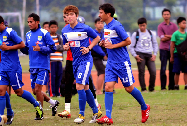  FOTO: Persib Bandung seleksi pemain Korea Selatan