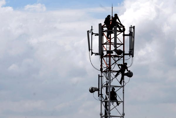  FOTO: Kualitas layanan telekomunikasi akan memburuk pada 2012