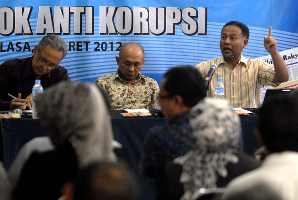  FOTO: PWI Jabar gelar diskusi hukum soal korupsi