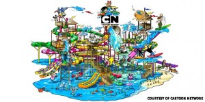  2013, ada water park Cartoon Network Amazon di Thailand 