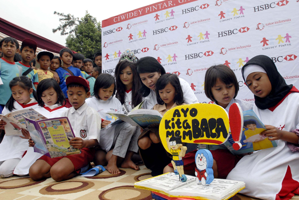  FOTO: HSBC Indonesia gelar program Ciwidey Pintar