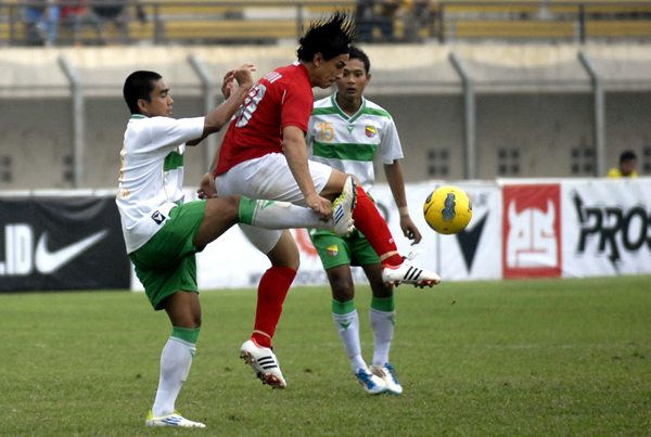  FOTO: Persikab taklukan Persis 2-1 di laga divisi Utama LPIS