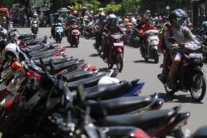  PARKIR LIAR: Dishub Kab Bandung sulit menertibkankannya