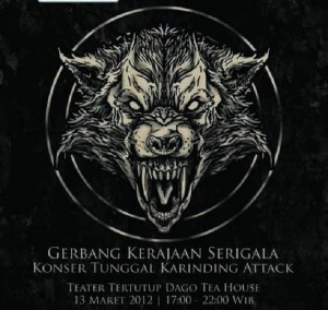  KONSER MUSIK: Karinding Attack konser tunggal di Bandung