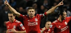  LIGA INGGRIS: Gerrard hattrick, Liverpool tekuk Everton 3-0