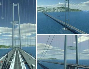  JEMBATAN SELAT SUNDA: Akan tersambung dengan kawasan industri Cilegon