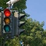  KEMACETAN di Cicaheum diperparah tidak berfungsinya traffic light