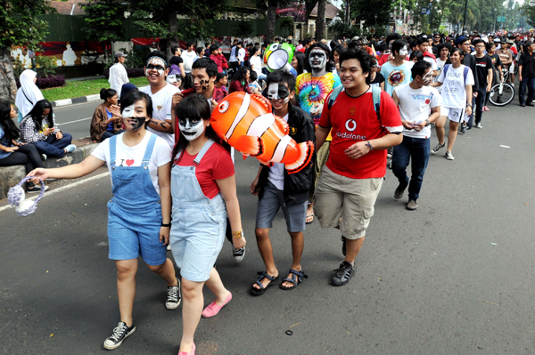  FOTO: Car Free Day Dago ajang promosi cuma-cuma