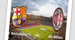  SEPAK BOLA: Pertemuan ke-2 Barca vs Milan, seperti final saja