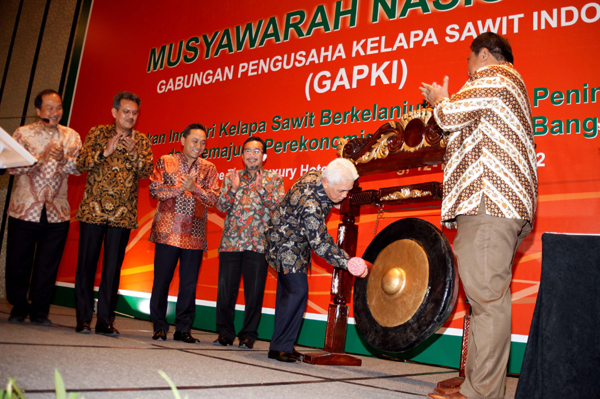  FOTO: Hatta Rajasa buka Munas VIII pengusaha sawit Indonesia di Bandung