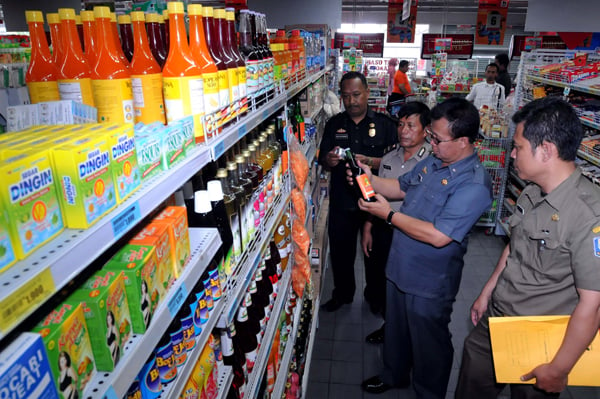  FOTO: Masih banyak minol beredar, Satpol PP Kota Bandung gelar razia