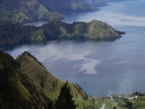  GEMPA ACEH: Air danau toba bergolak sangat deras waktu gempa 