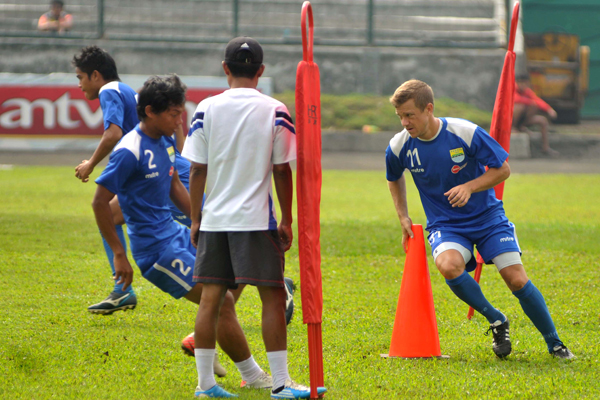  FOTO: Gaspar akan tampil all out pada pertandingan kontra Persiba